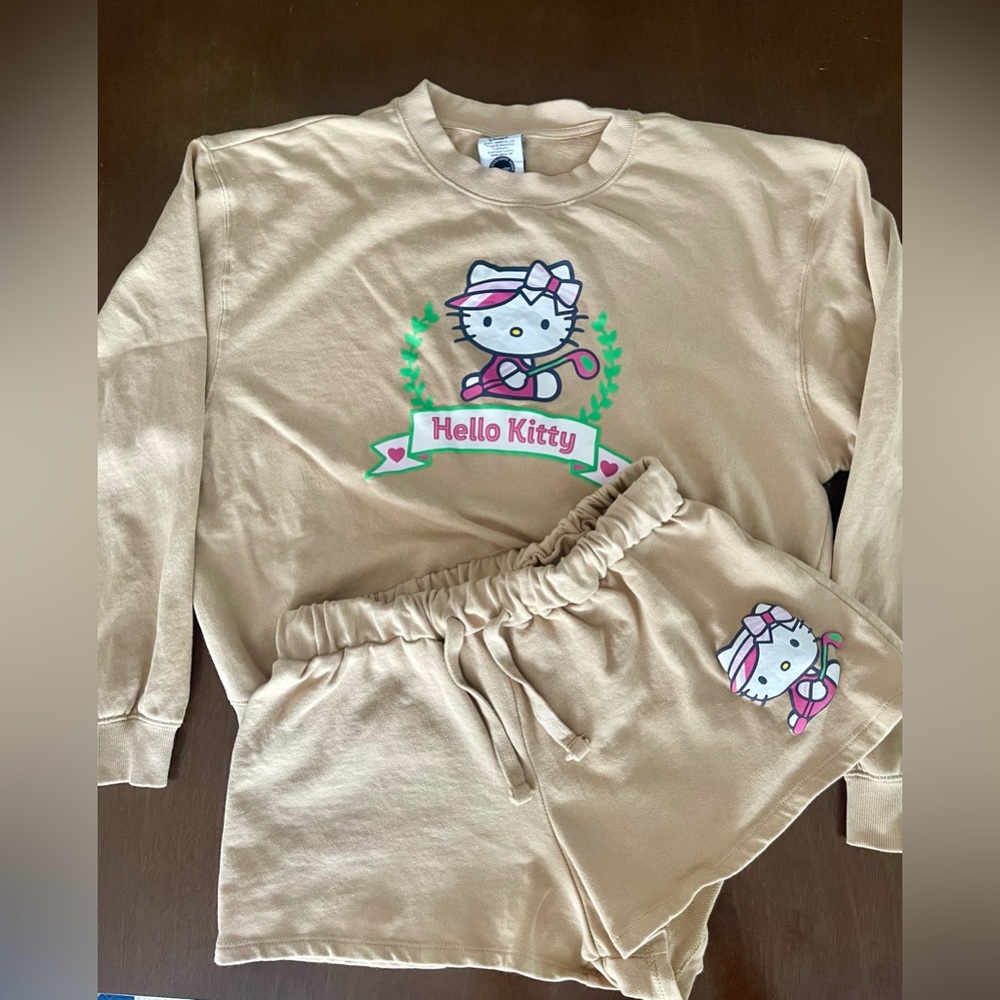 Hello Kitty Golfing PJ Short Set - Picture 3 of 5